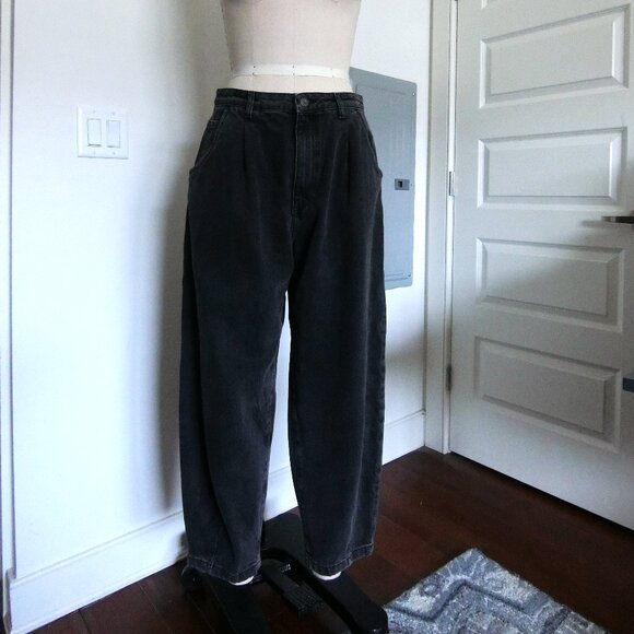 Zara Balloon Fit Barrel Jeans - Size 10 (USA) - Picture 1 of 3
